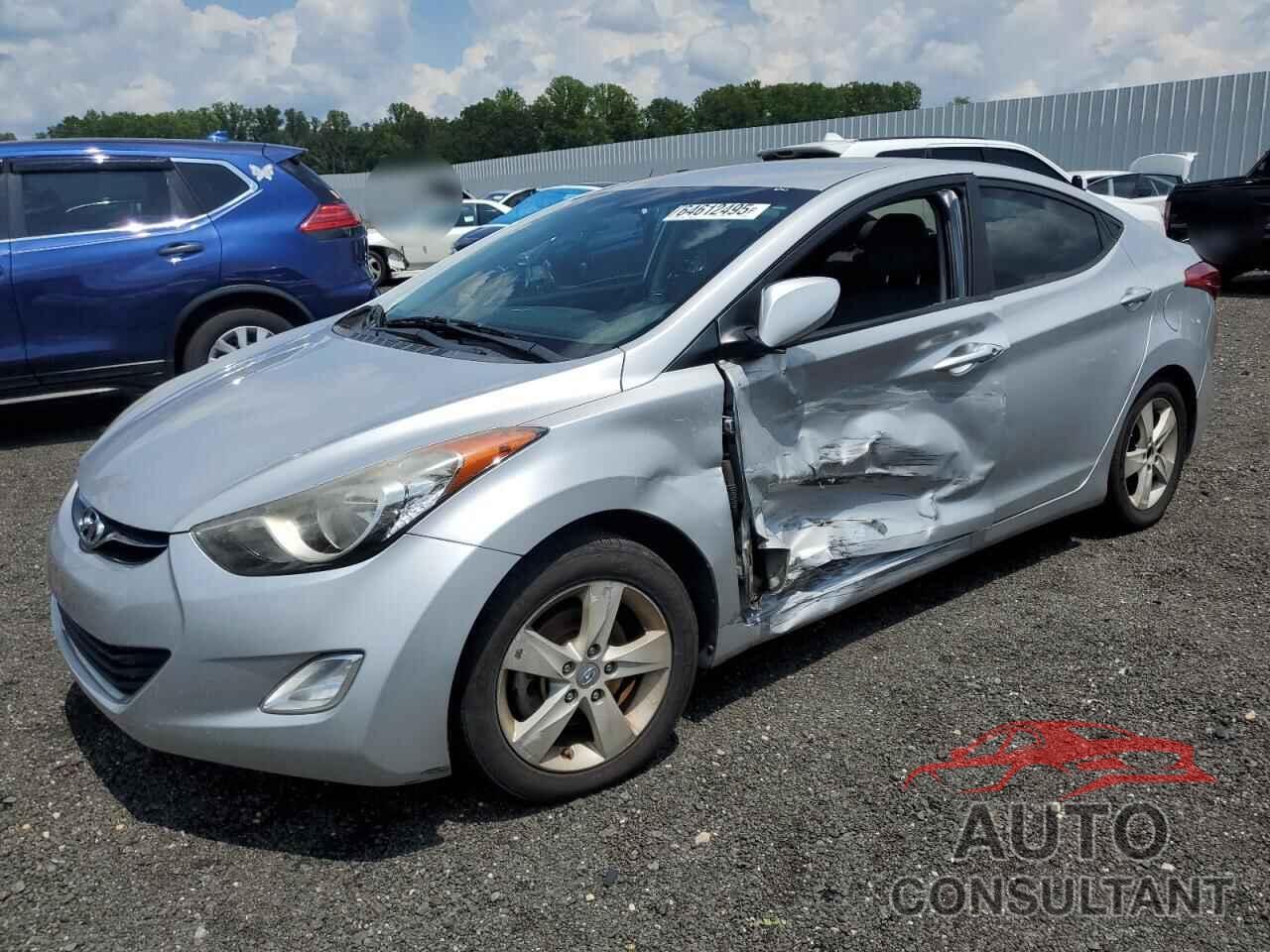 HYUNDAI ELANTRA 2013 - KMHDH4AE1DU628638