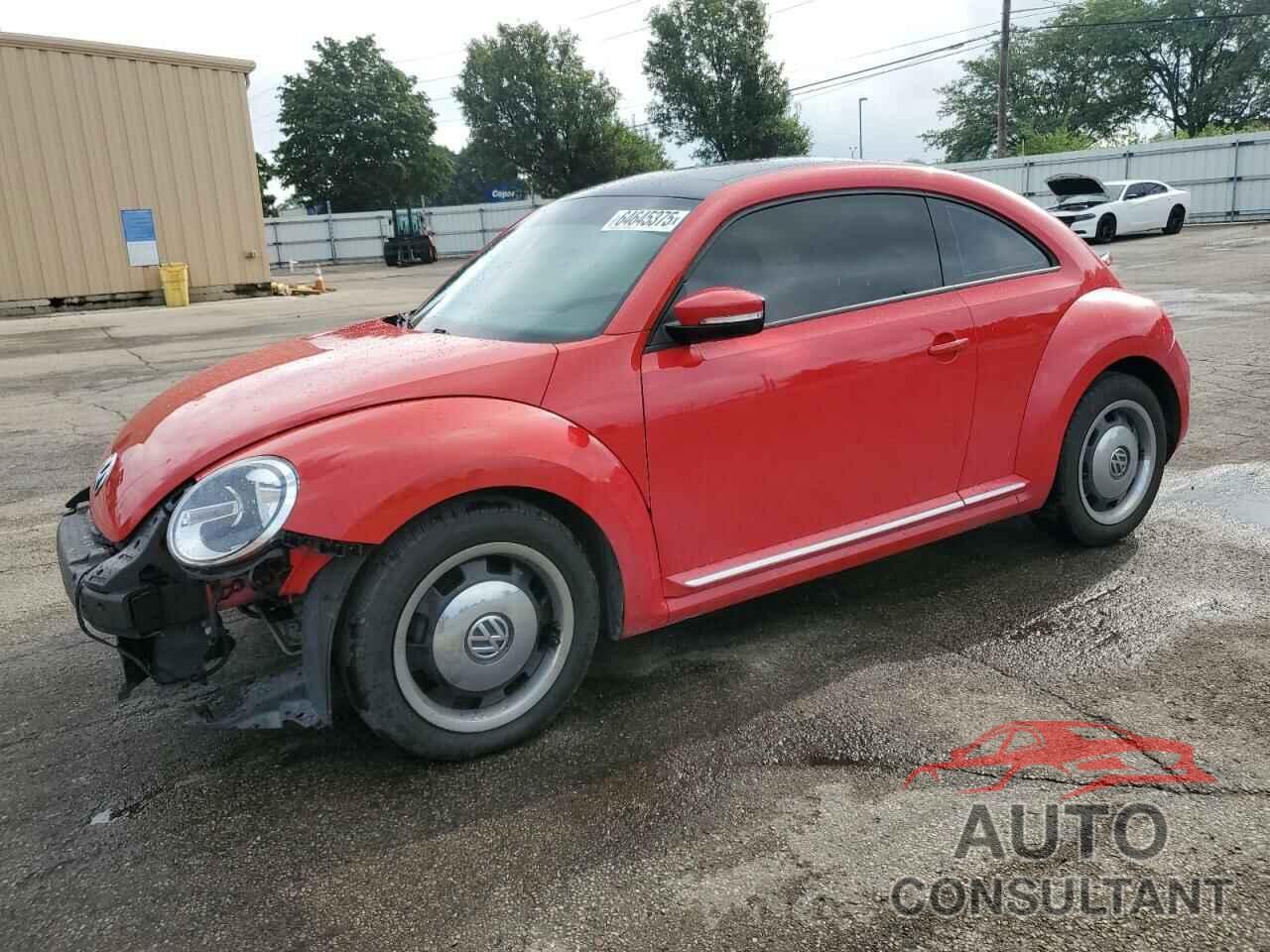 VOLKSWAGEN BEETLE 2012 - 3VWJX7AT1CM654554