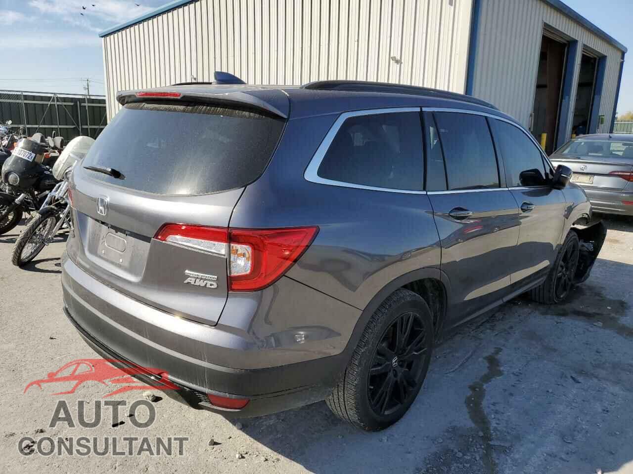 HONDA PILOT 2021 - 5FNYF6H27MB077157