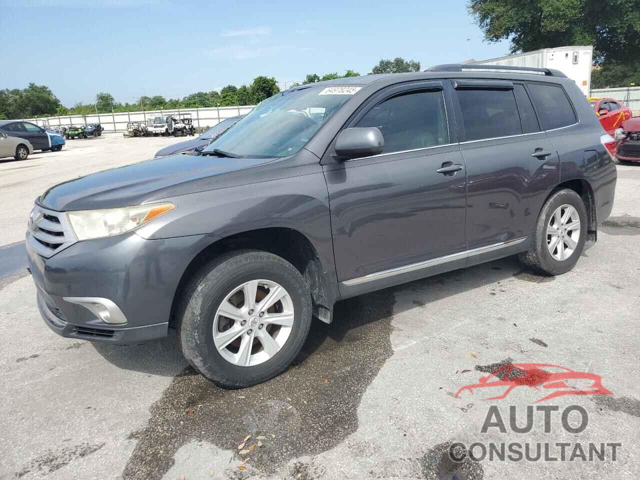 TOYOTA HIGHLANDER 2012 - 5TDZK3EH8CS078416