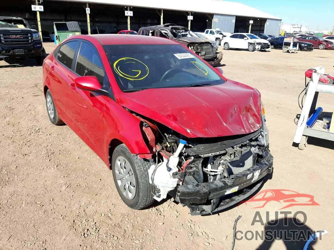 HYUNDAI ACCENT 2016 - KMHCT4AE2GU030184