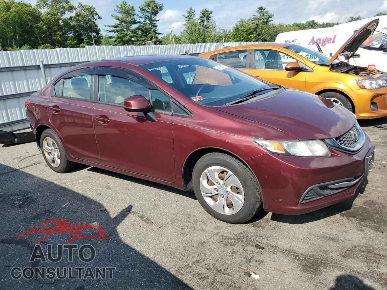 HONDA CIVIC 2013 - 2HGFB2F54DH567169