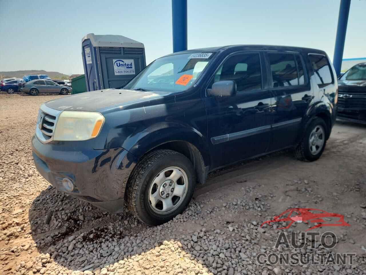 HONDA PILOT 2012 - 5FNYF3H22CB039963