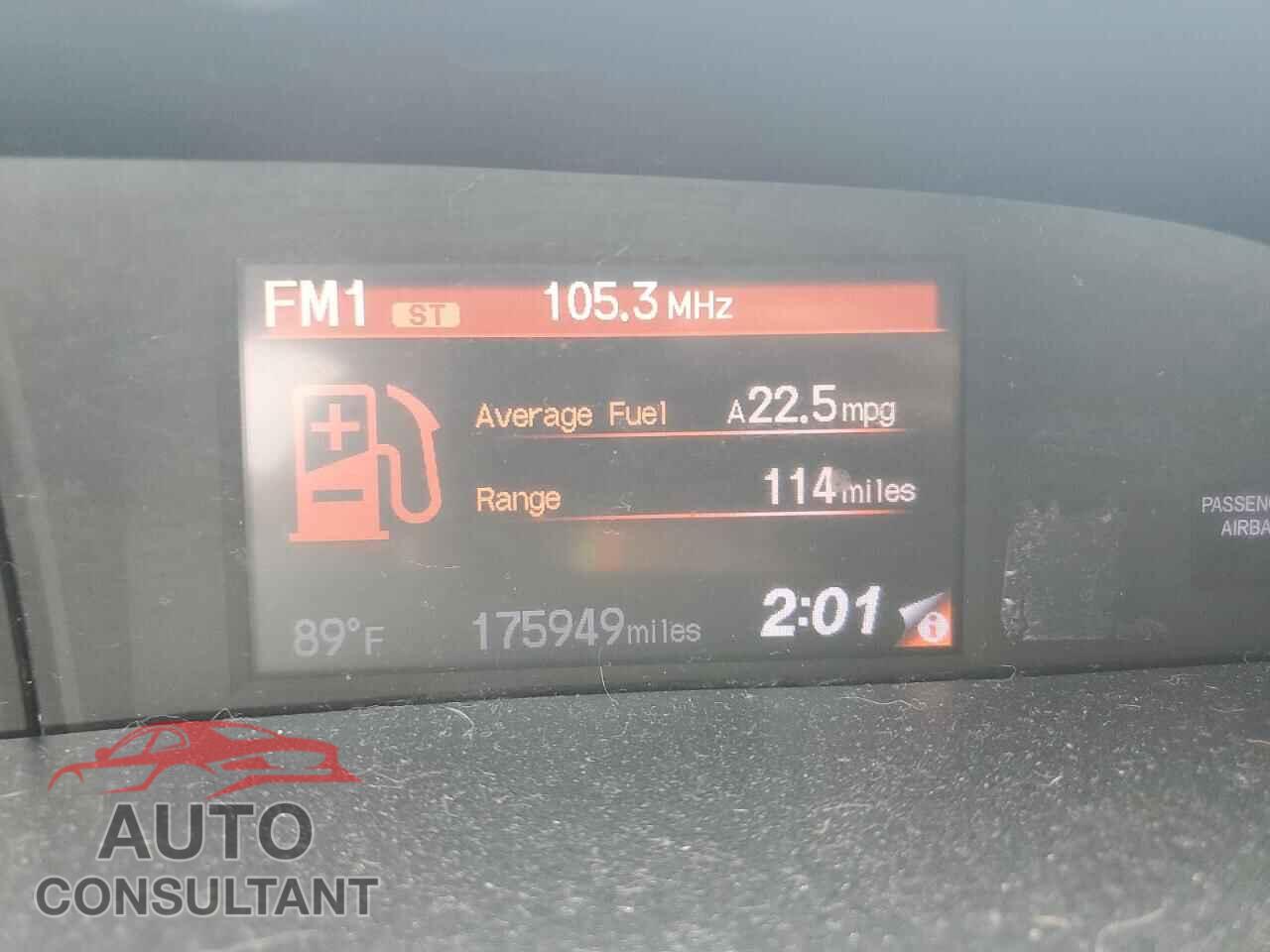 HONDA CIVIC 2012 - 19XFB2F9XCE011105
