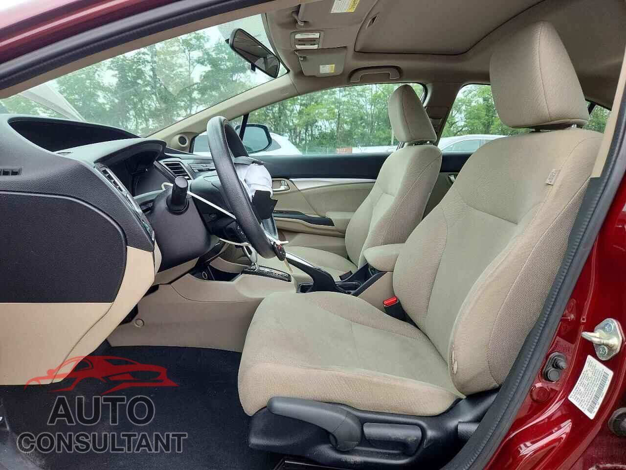 HONDA CIVIC 2013 - 2HGFB2F86DH531123