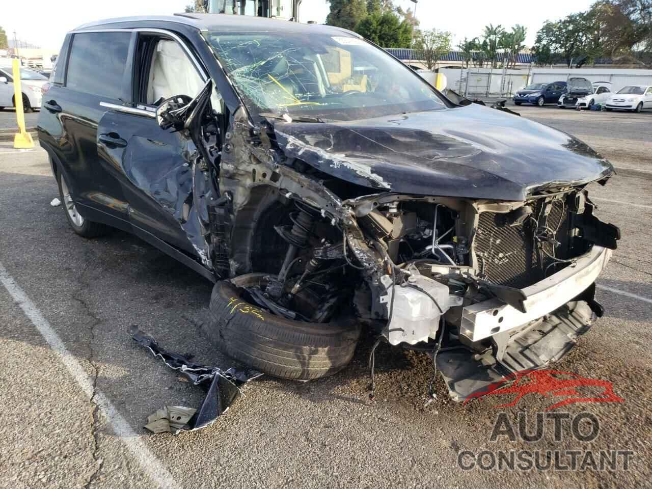 TOYOTA HIGHLANDER 2018 - 5TDYZRFH1JS236388