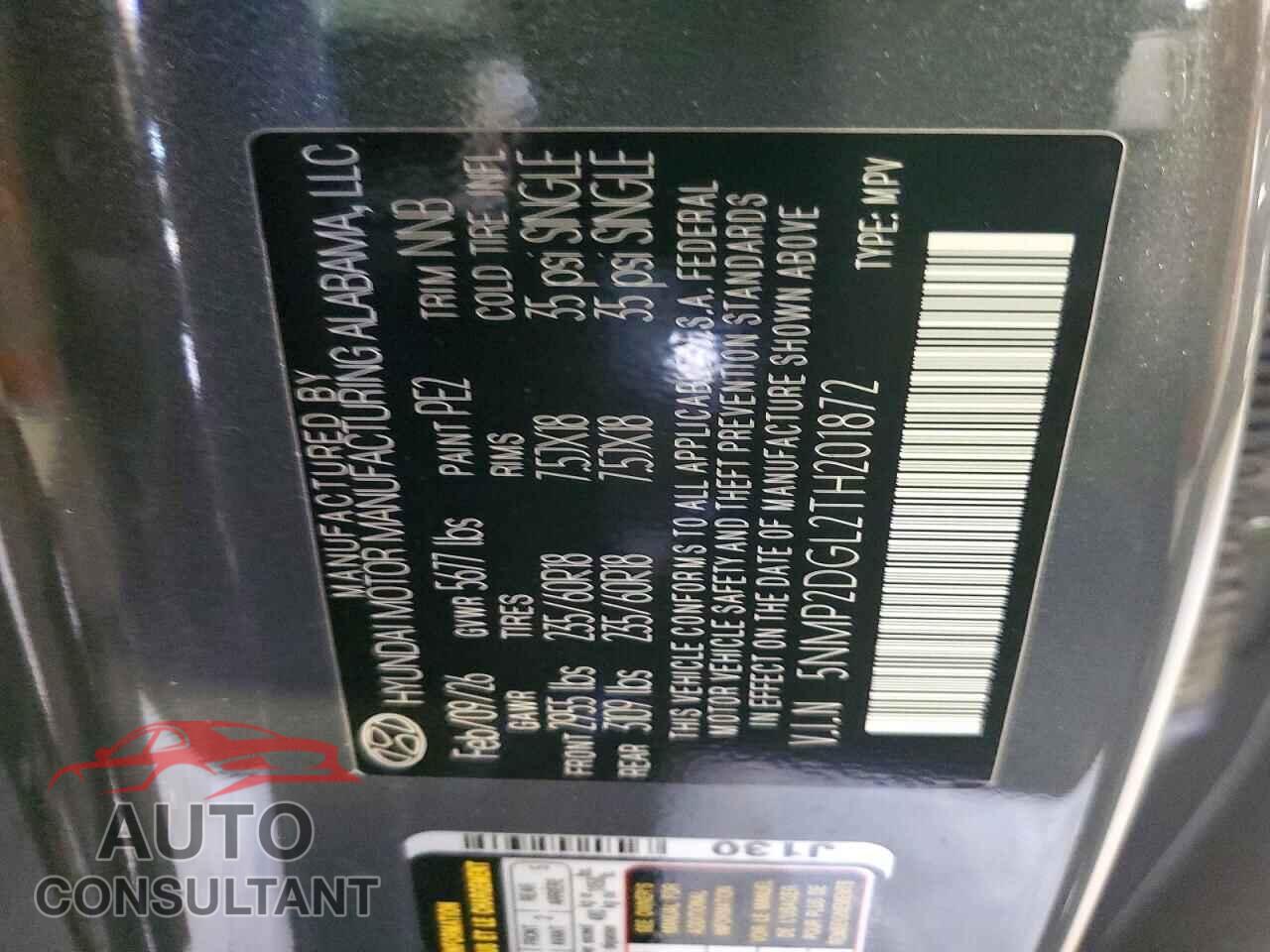 HYUNDAI SANTA FE 2026 - 5NMP2DGL2TH201872