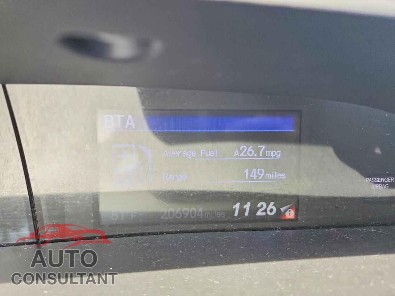 HONDA CIVIC 2012 - 19XFB2F97CE037631