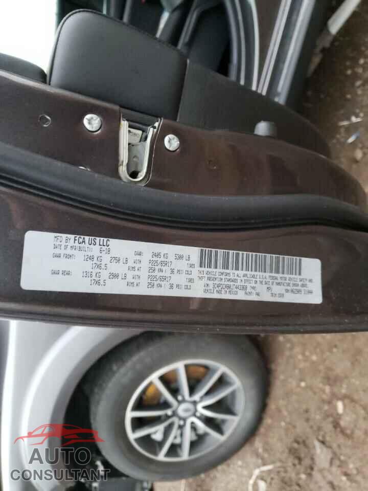 DODGE JOURNEY 2018 - 3C4PDCAB0JT443368