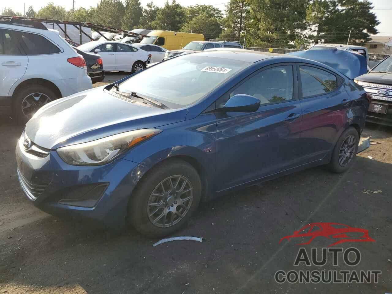 HYUNDAI ELANTRA 2016 - KMHDH4AE5GU584454