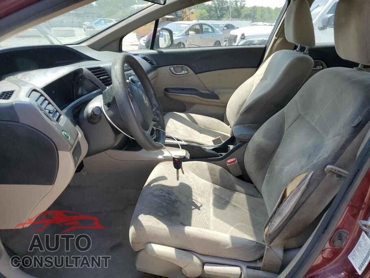 HONDA CIVIC 2012 - 2HGFB2F53CH584706