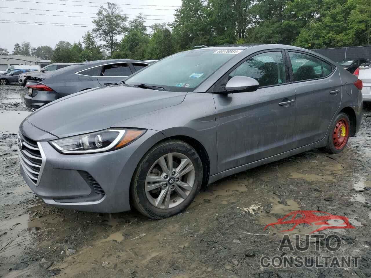 HYUNDAI ELANTRA 2018 - KMHD84LF2JU477522