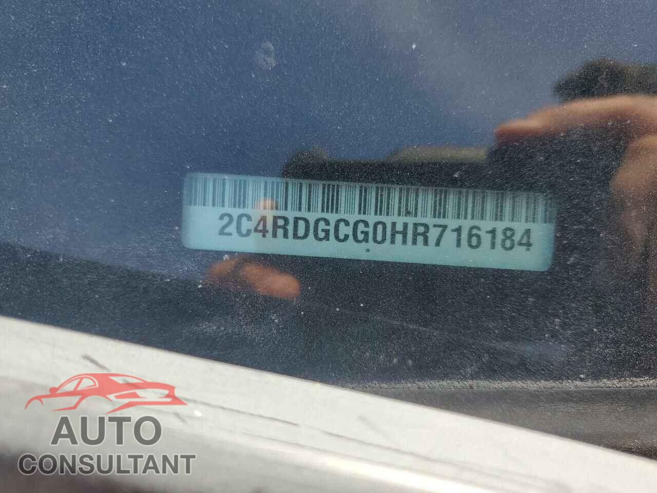 DODGE CARAVAN 2017 - 2C4RDGCG0HR716184