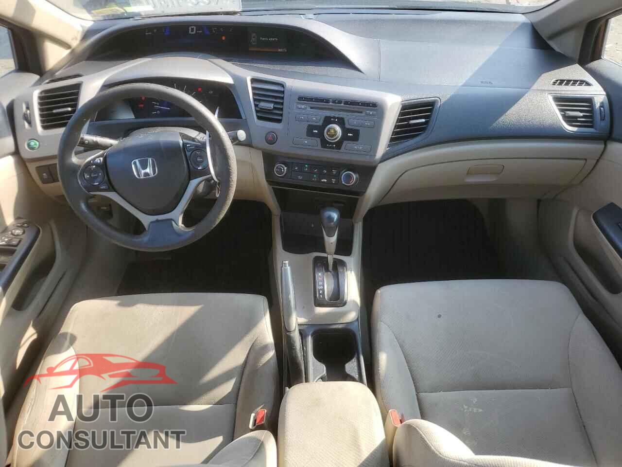 HONDA CIVIC 2012 - 19XFB2F54CE389630