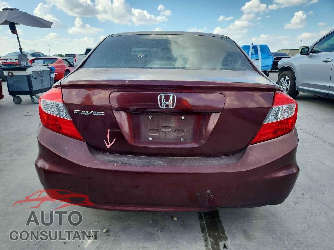 HONDA CIVIC 2012 - 19XFB2F51CE043843