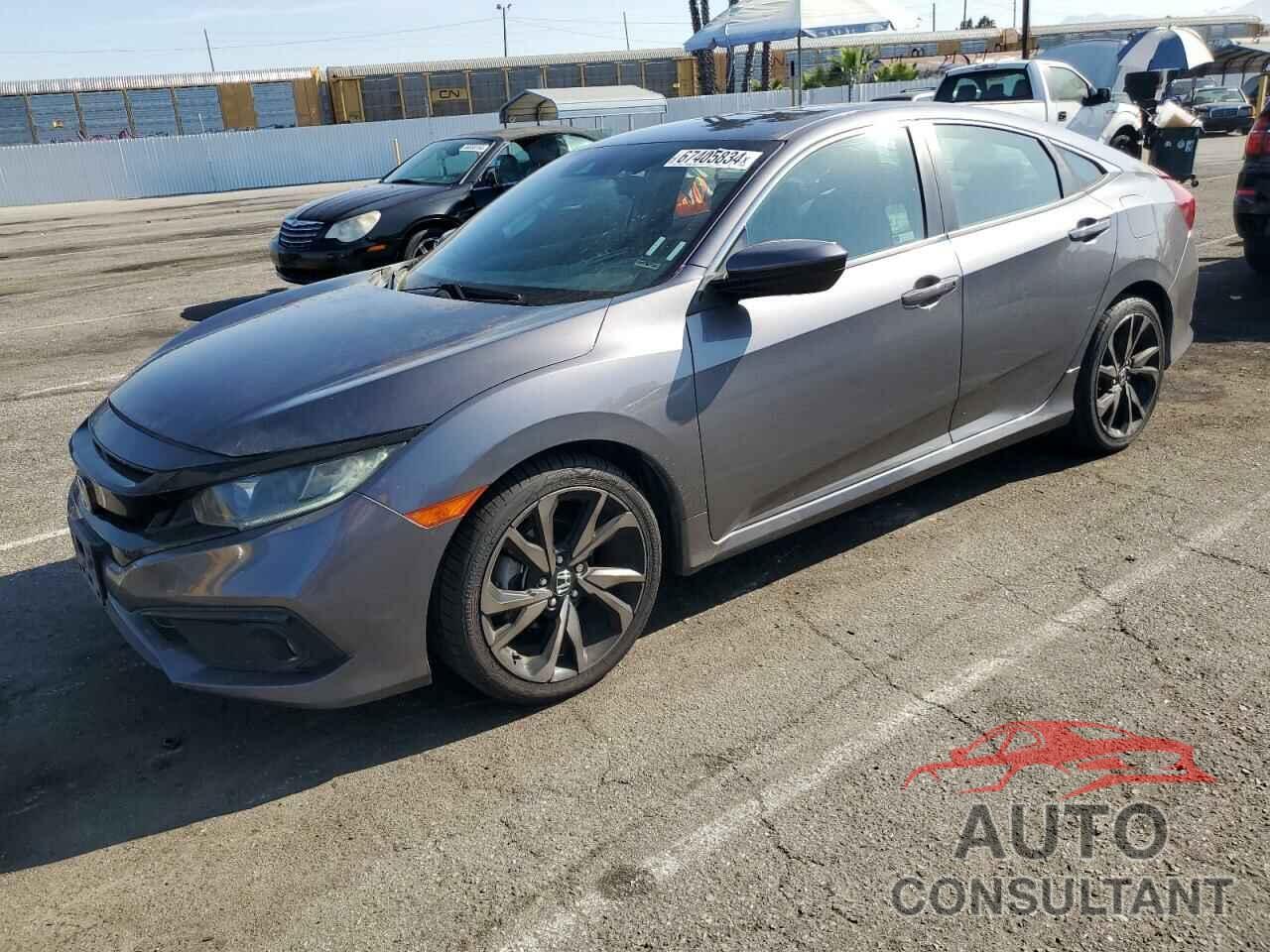HONDA CIVIC 2019 - 2HGFC2F85KH521953