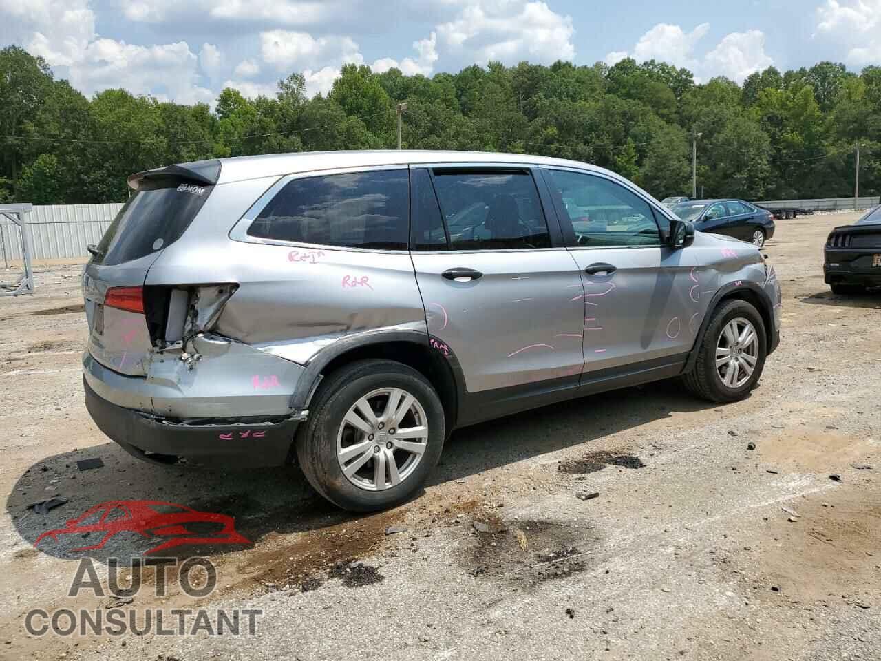 HONDA PILOT 2017 - 5FNYF5H14HB040901