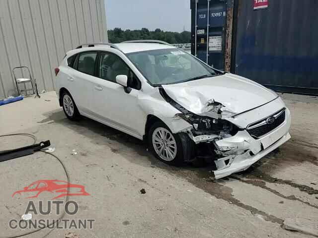 SUBARU IMPREZA 2018 - 4S3GTAB61J3733087