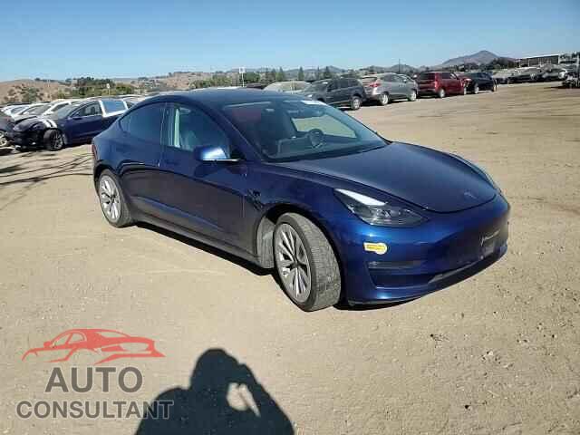 TESLA MODEL 3 2022 - 5YJ3E1EB3NF189850