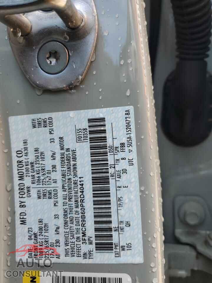 FORD BRONCO 2023 - 3FMCR9B60PRD40411
