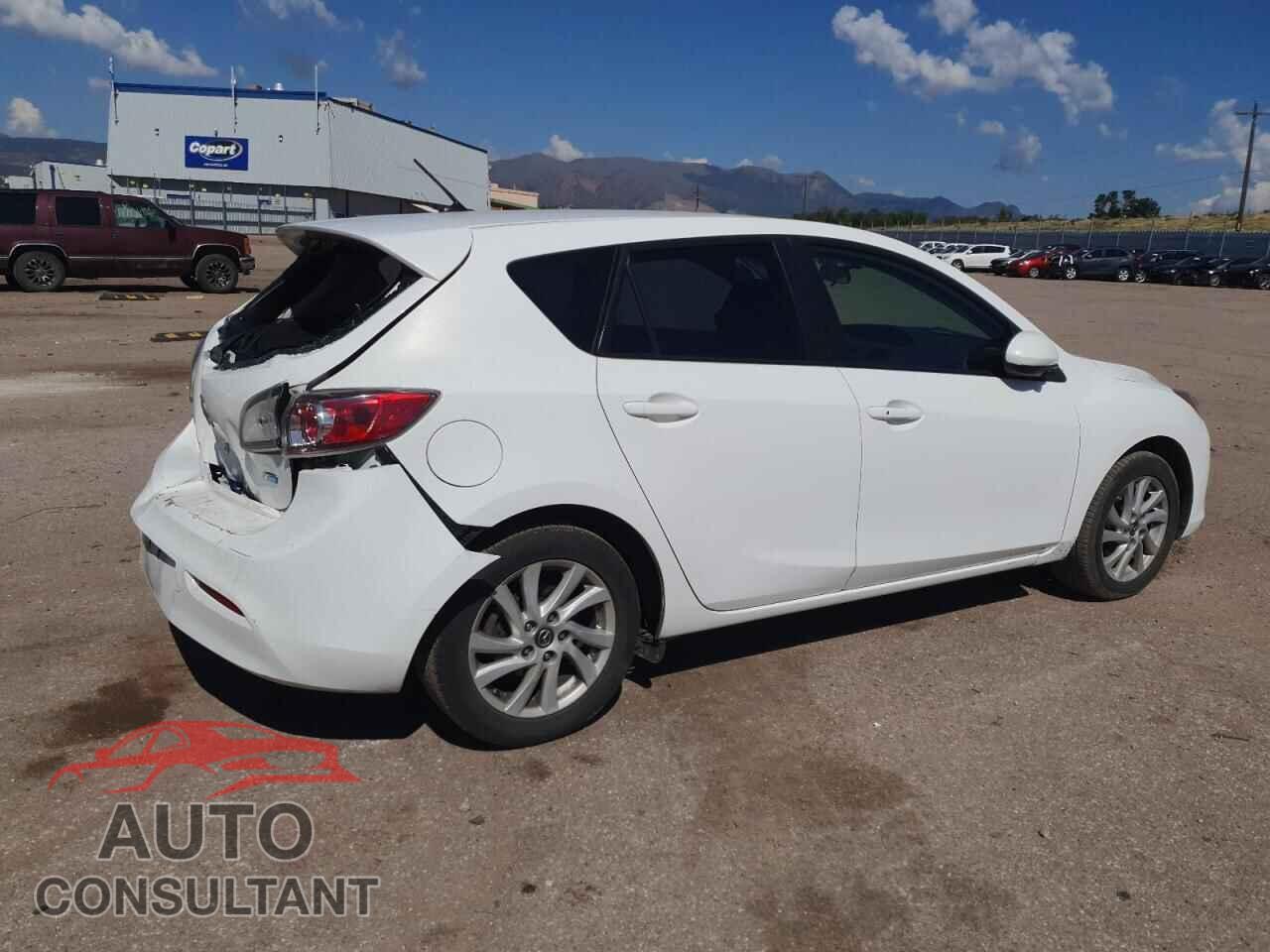 MAZDA 3 2013 - JM1BL1LP3D1836383