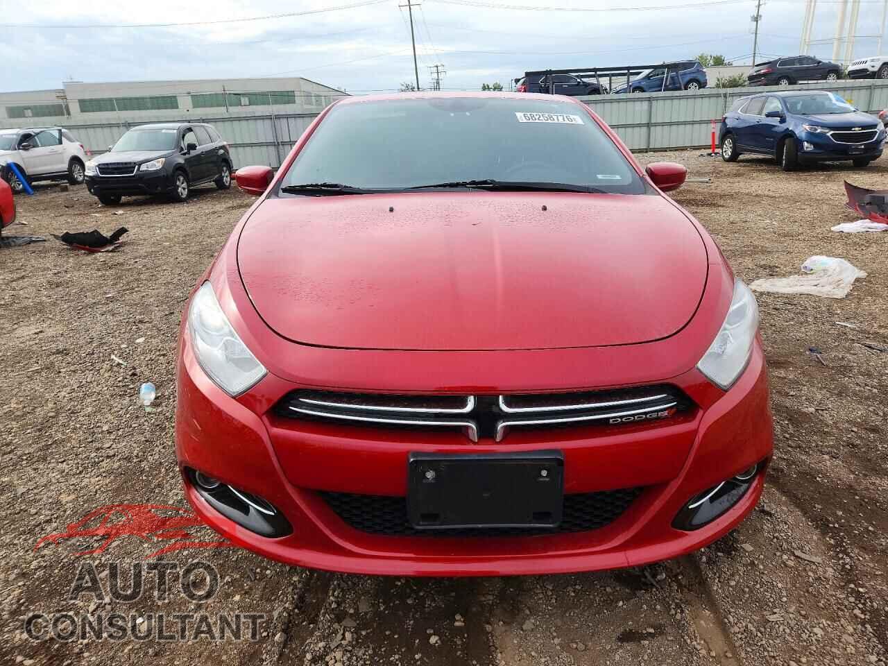 DODGE DART 2013 - 1C3CDFCH3DD307025