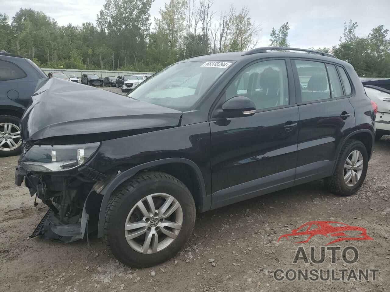 VOLKSWAGEN TIGUAN 2017 - WVGBV7AX2HK021202