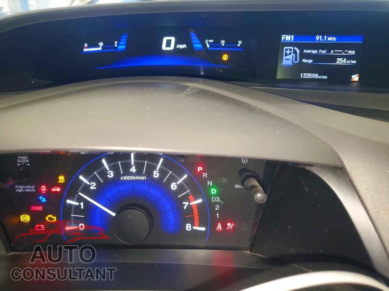 HONDA CIVIC 2012 - 19XFB2F5XCE078266