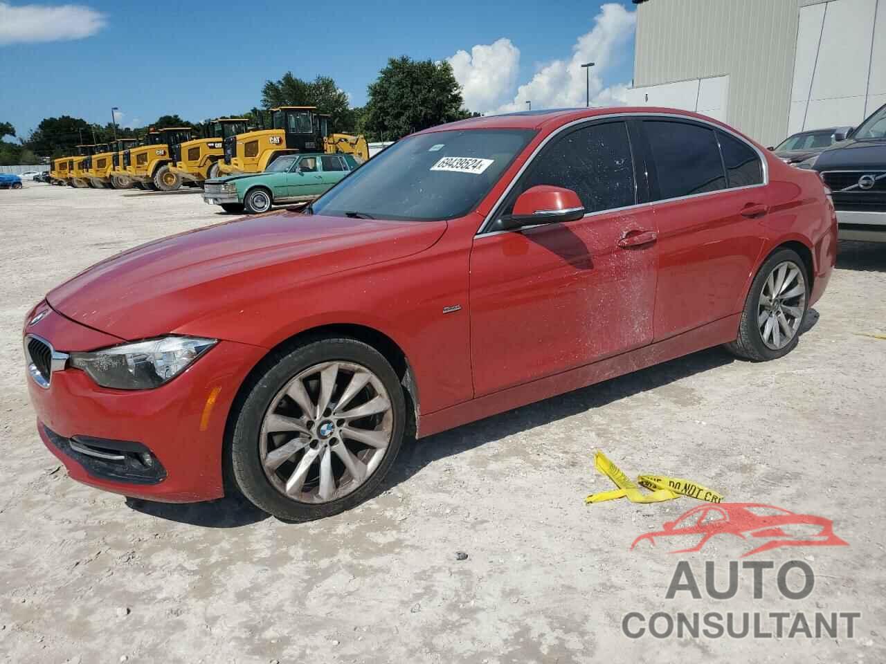 BMW 3 SERIES 2017 - WBA8E1G34HNU16896