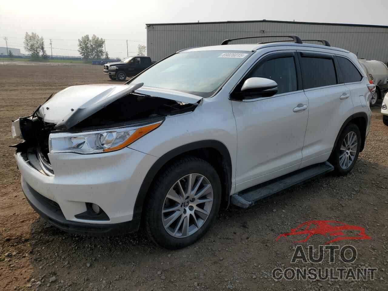 TOYOTA HIGHLANDER 2016 - 5TDJKRFH1GS240388