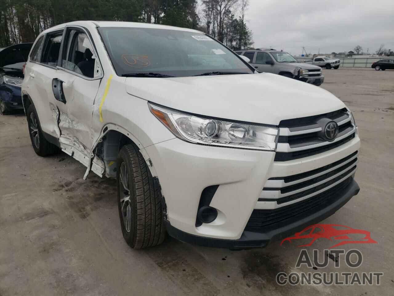 TOYOTA HIGHLANDER 2019 - 5TDZARFH7KS048004