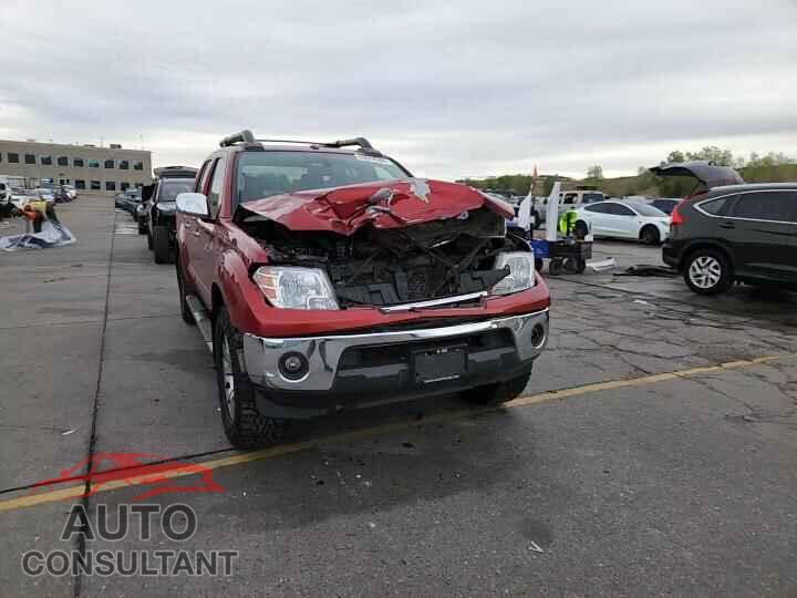 NISSAN FRONTIER 2012 - 1N6AD0EV0CC443407