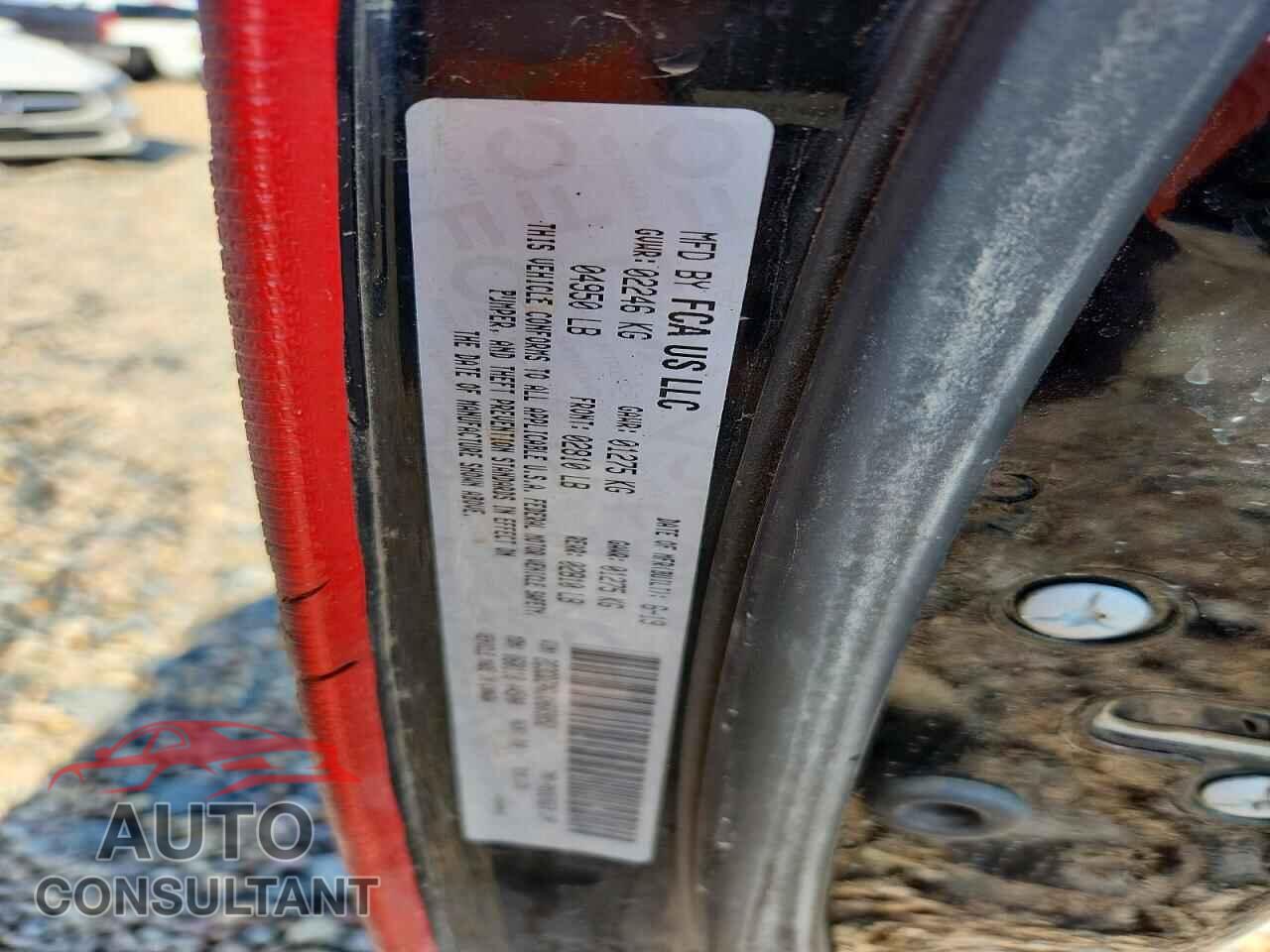 DODGE CHALLENGER 2019 - 2C3CDZAG1KH669852