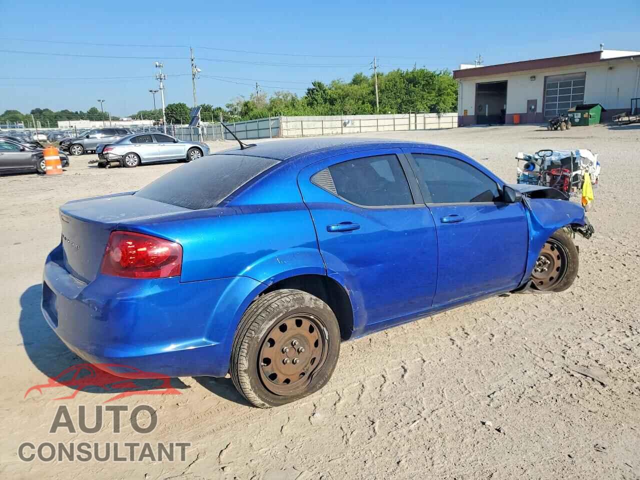 DODGE AVENGER 2013 - 1C3CDZAB9DN757238
