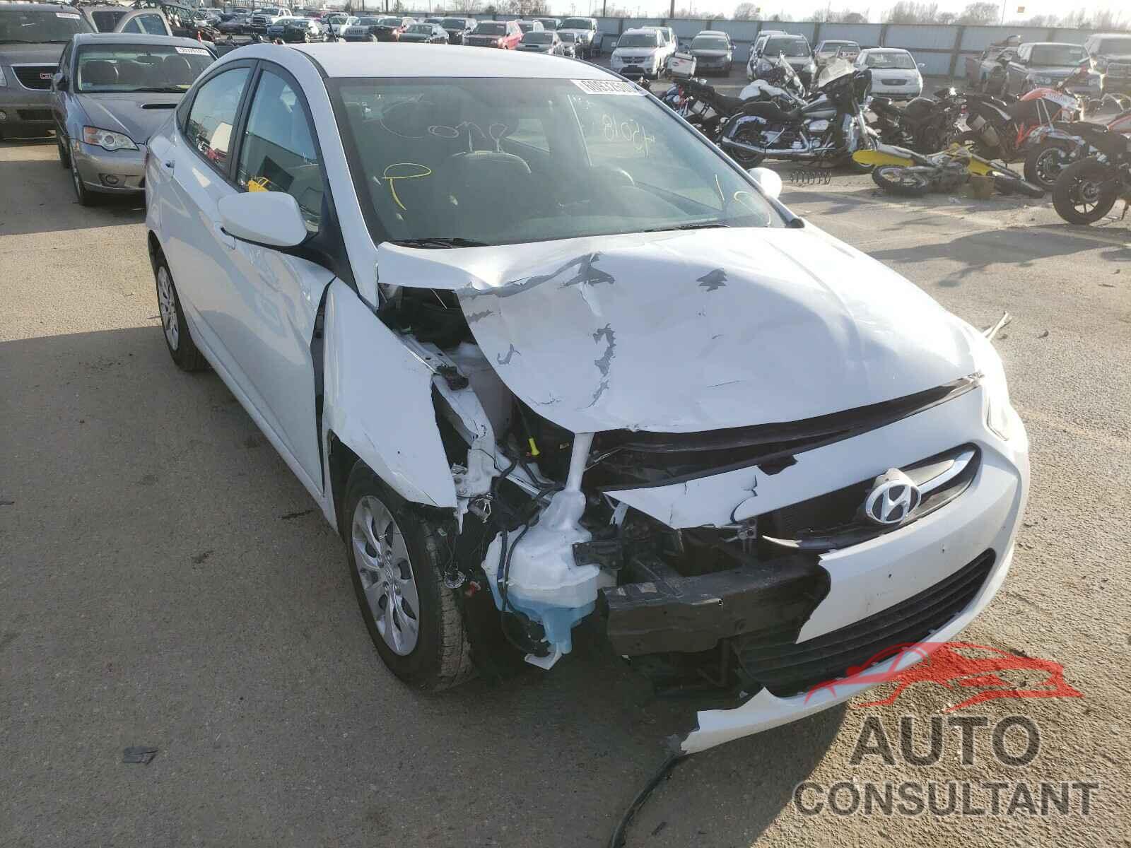 HYUNDAI ACCENT 2017 - KMHCT4AE1HU363901