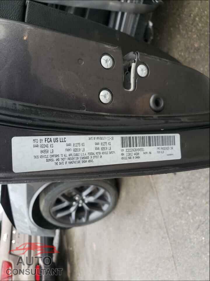 DODGE CHALLENGER 2019 - 2C3CDZAG3KH545551