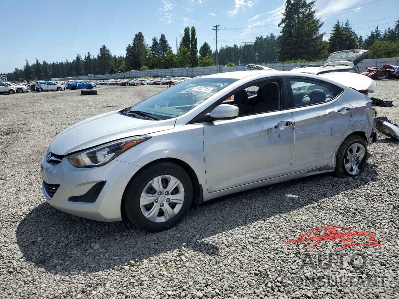 HYUNDAI ELANTRA 2016 - 5NPDH4AE5GH667591