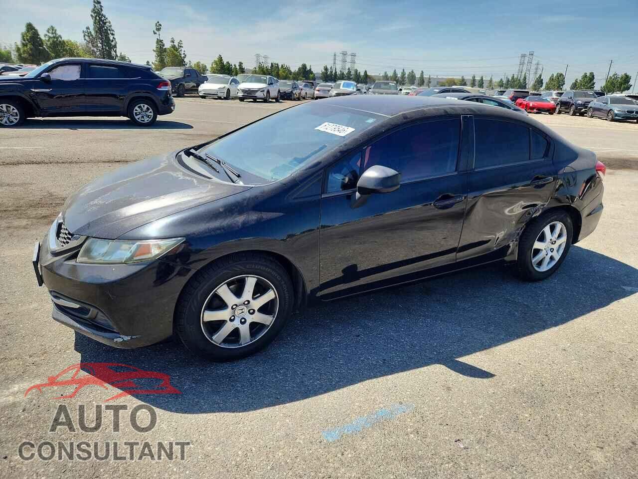 HONDA CIVIC 2013 - 19XFB2F56DE209338