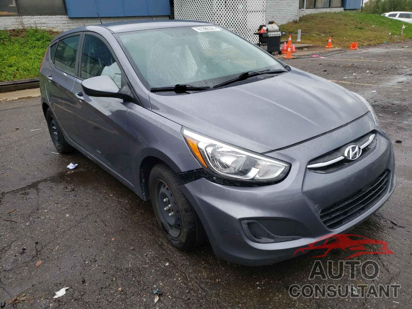HYUNDAI ACCENT 2017 - KMHCT5AE2HU341783