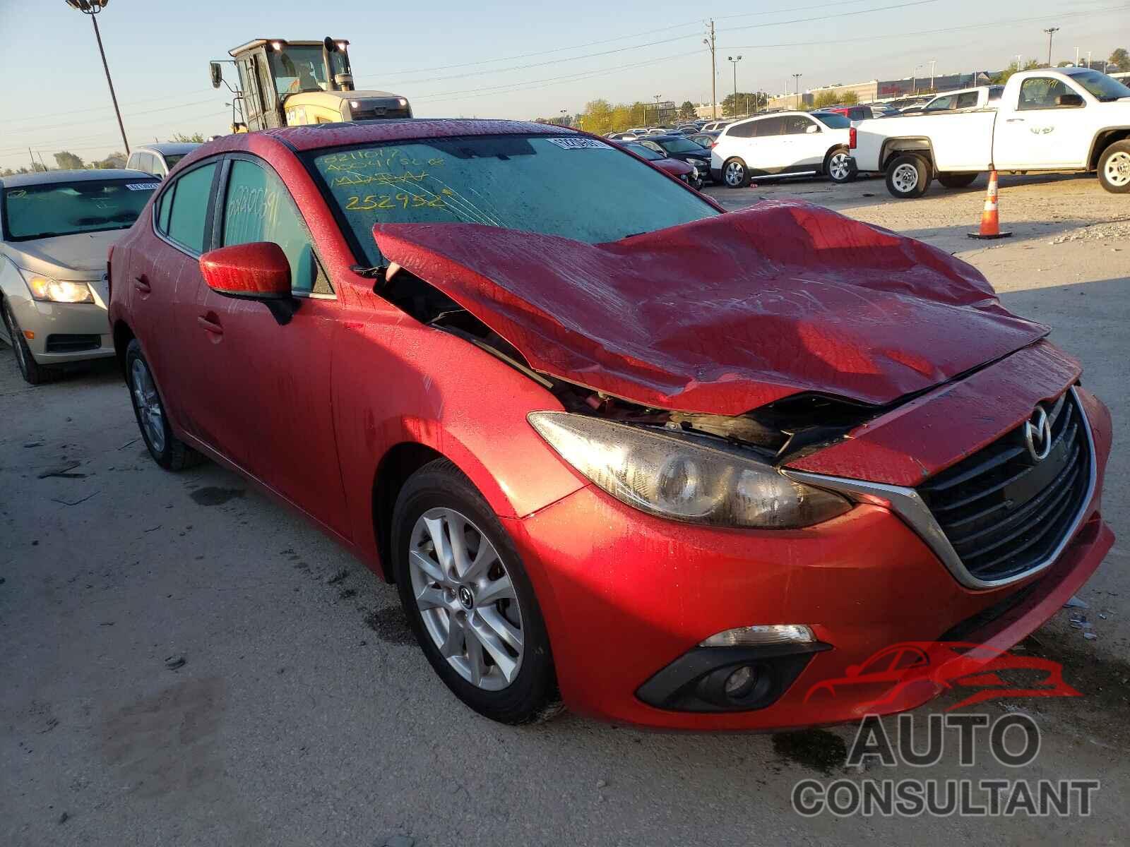 MAZDA 3 2016 - 3MZBM1W73GM252952