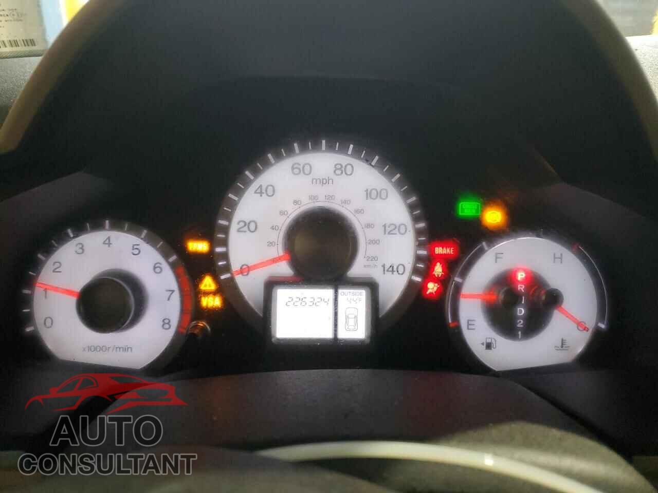 HONDA PILOT 2009 - 5FNYF38419B012084