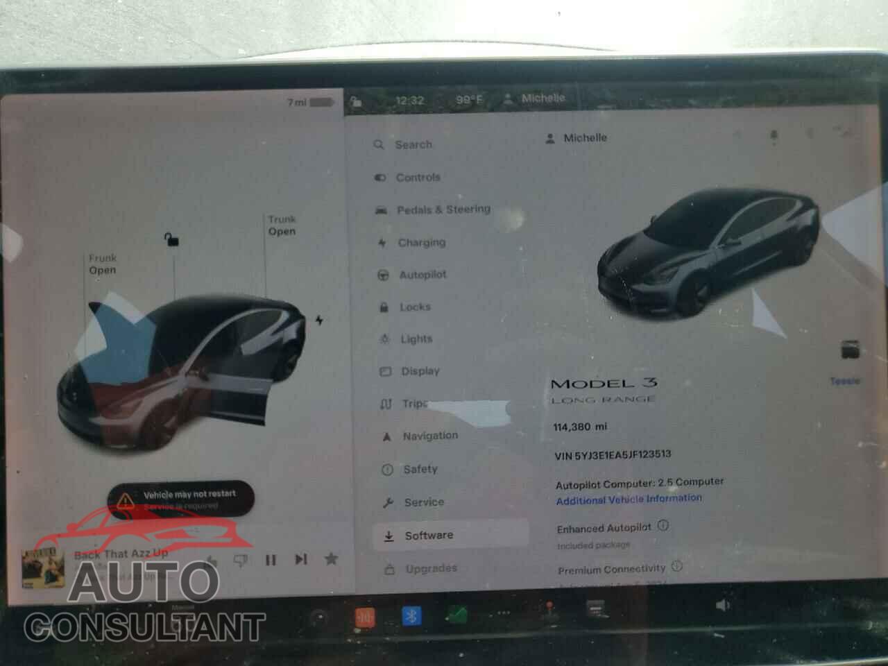 TESLA MODEL 3 2018 - 5YJ3E1EA5JF123513
