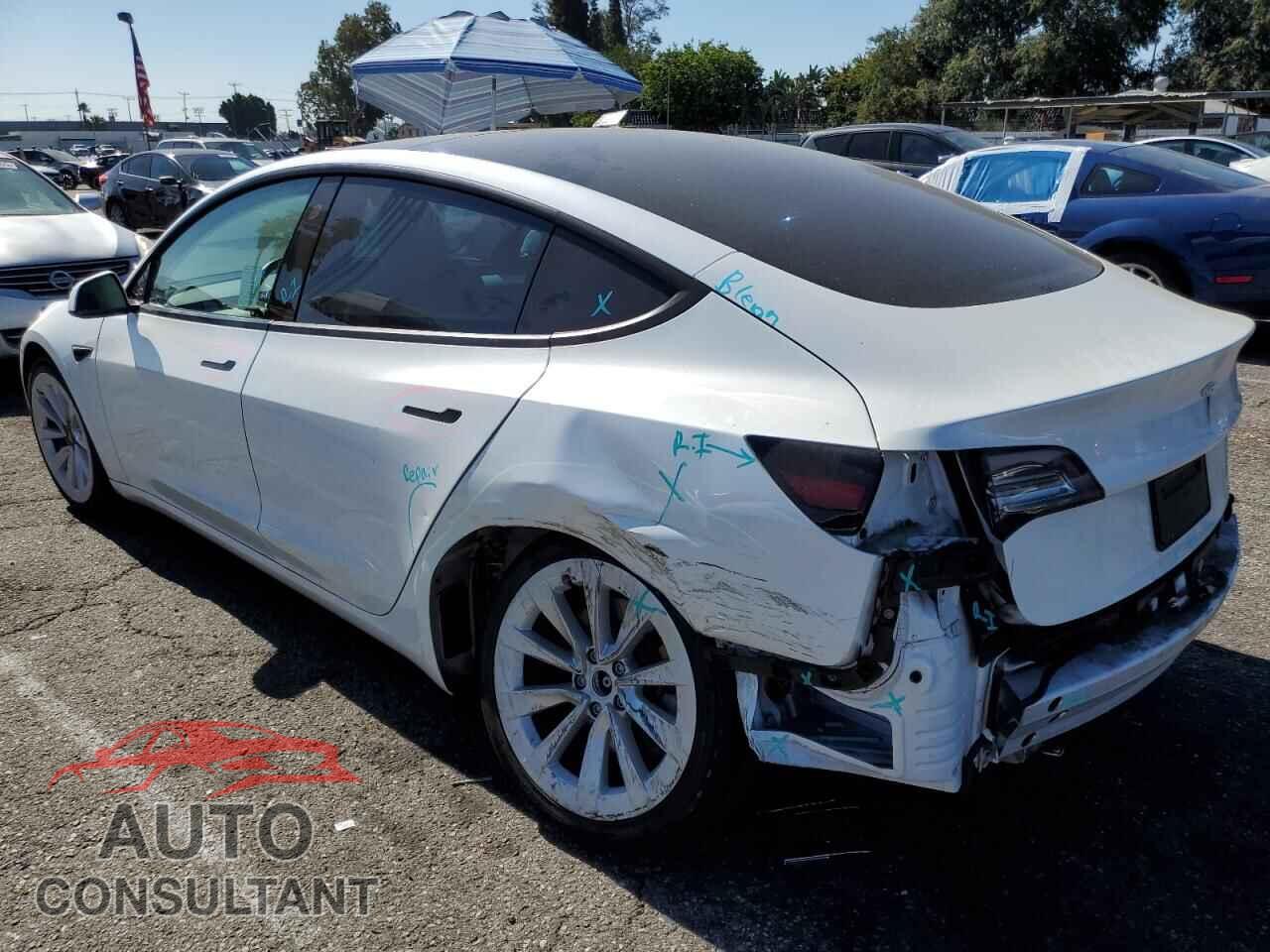 TESLA MODEL 3 2021 - 5YJ3E1EA9MF032118
