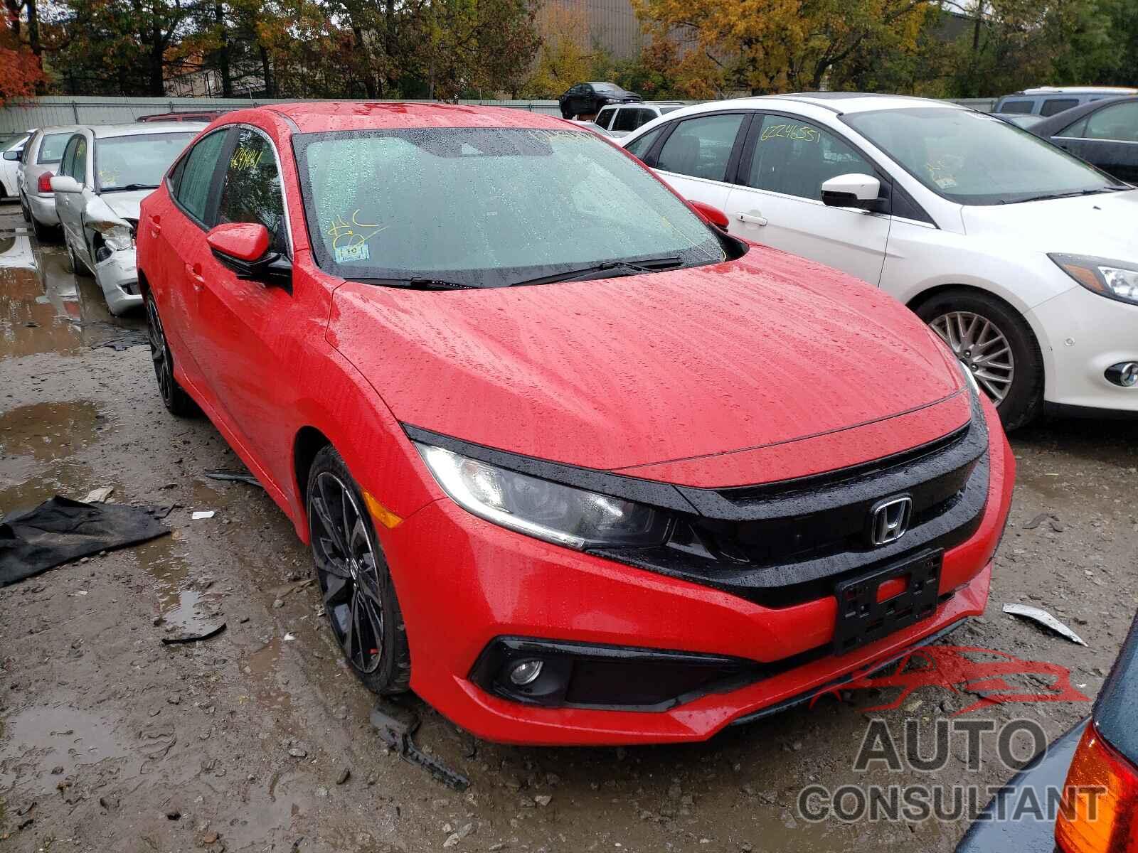 HONDA CIVIC 2019 - 2HGFC2F8XKH593425