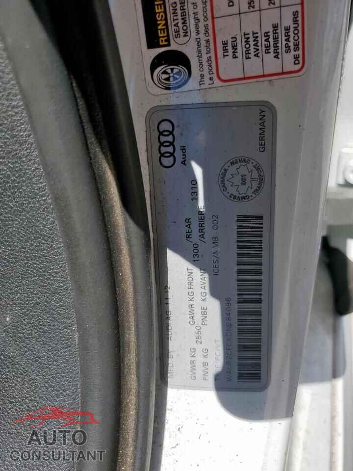 AUDI S6/RS6 2013 - WAUF2CFCXDN084096