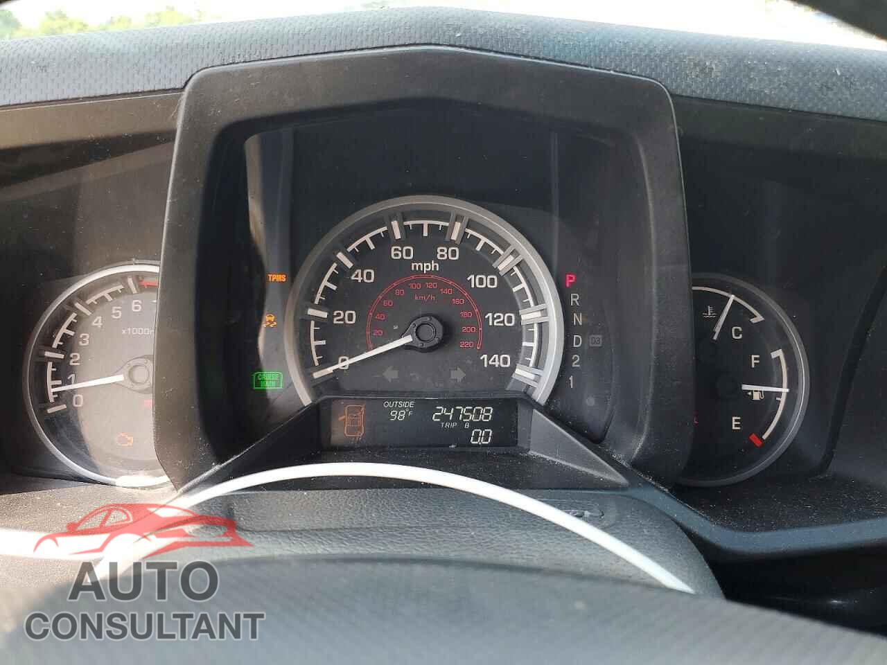 HONDA RIDGELINE 2012 - 5FPYK1F58CB457982