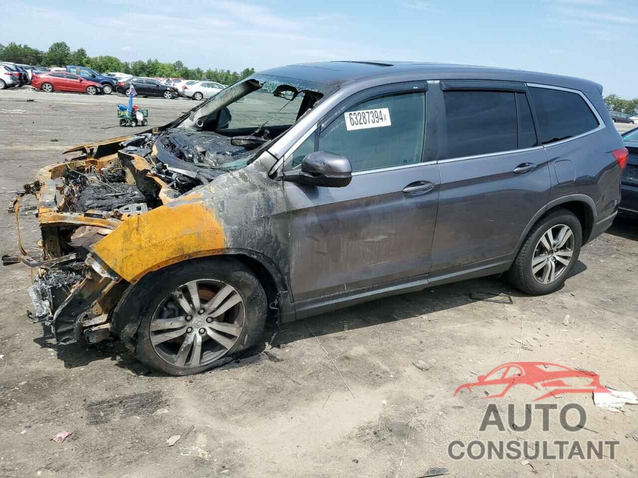 HONDA PILOT 2017 - 5FNYF6H70HB069337