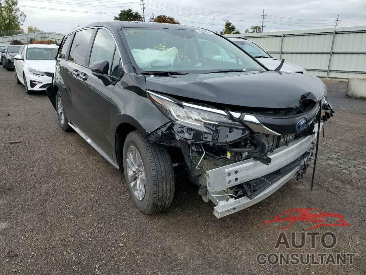 TOYOTA SIENNA 2022 - 5TDYRKEC1NS109613