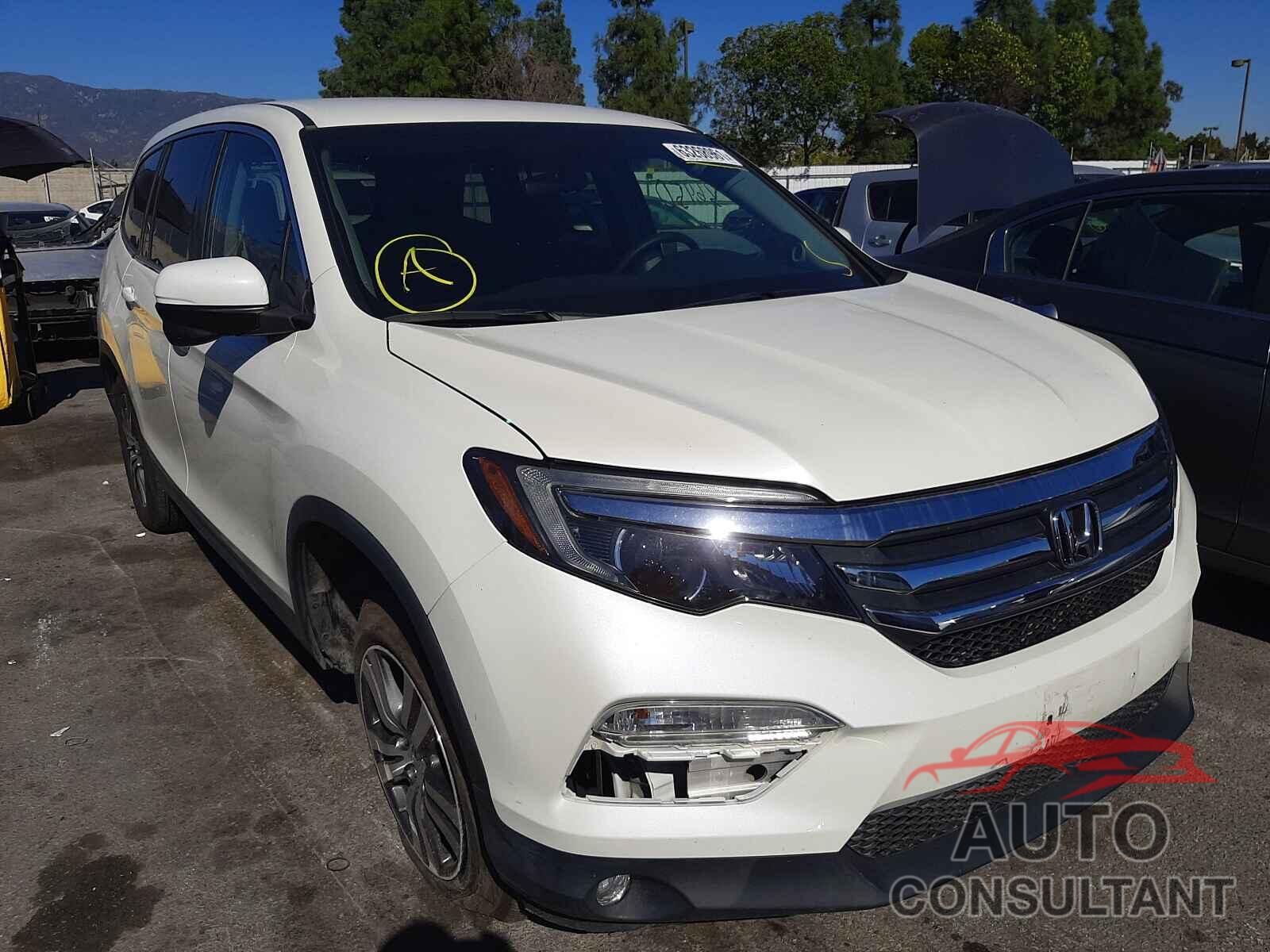 HONDA PILOT 2017 - 5FNYF5H33HB000326