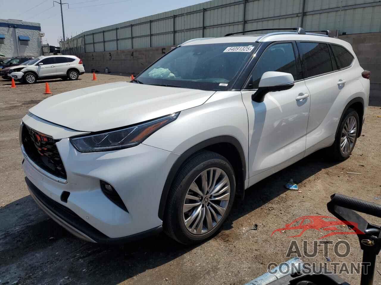 TOYOTA HIGHLANDER 2022 - 5TDFZRBH5NS194519
